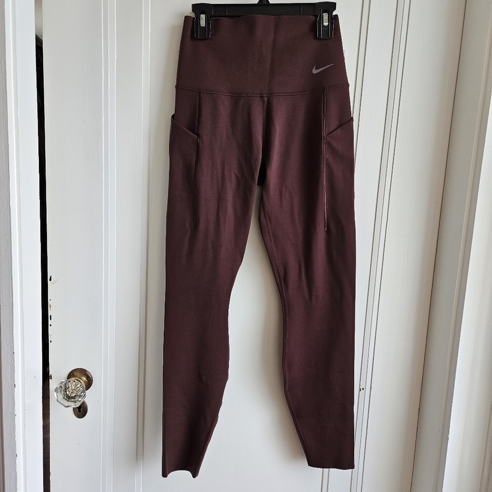 Nike Universa Women's Medium-Support High-Waisted 7/8 Leggings with Pockets - Picture 4 of 12